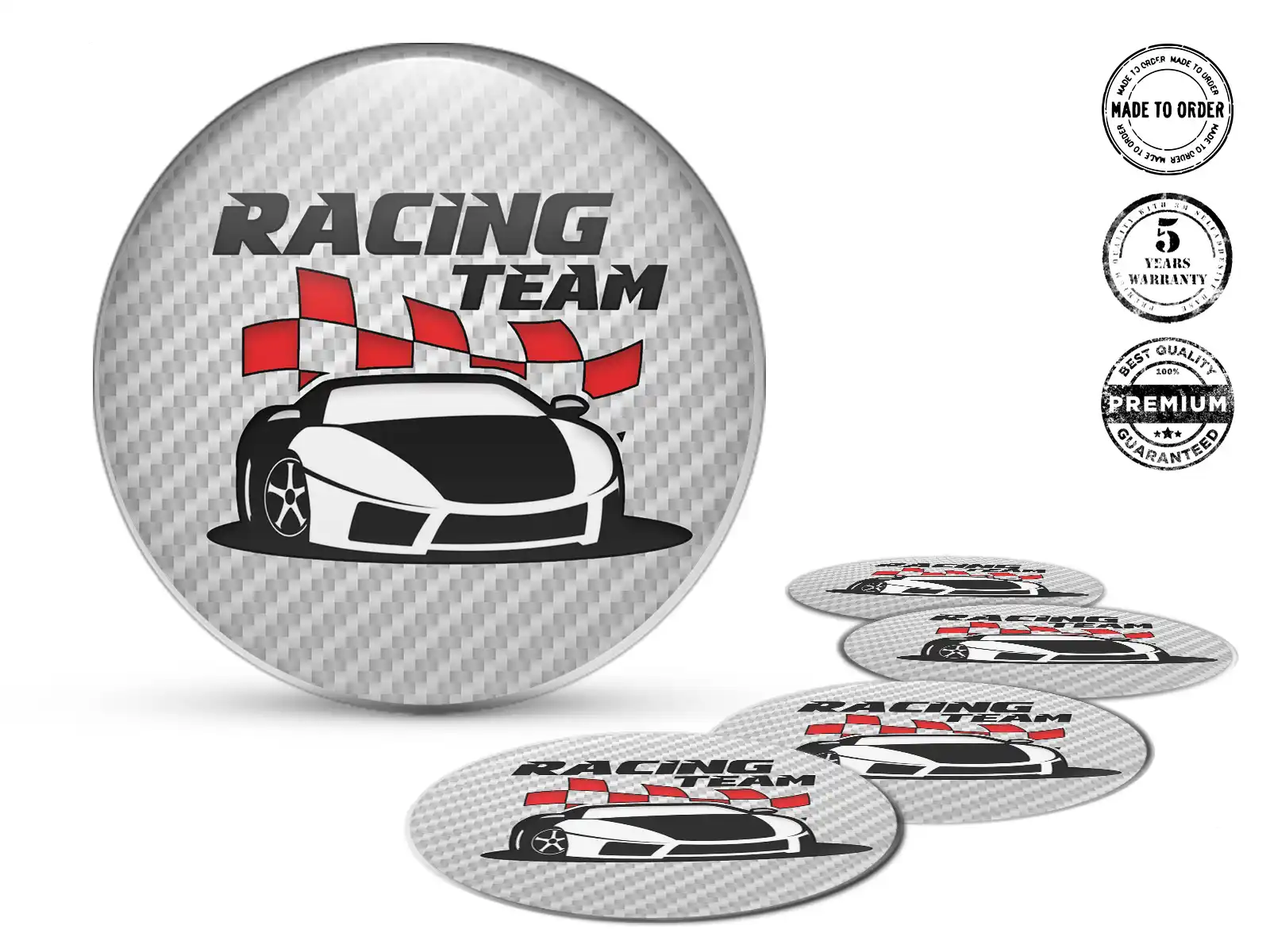 Wheel Decals Premium Quantum Racing Core